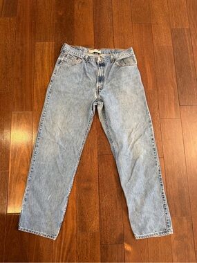VINTAGE 2003 Levi’s 550 Relaxed Fit Jeans - 100% Cotton - 38x34 Light Wash
